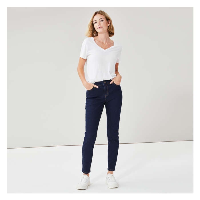 Women's Dark Rinse Classic Slim Fit Jean